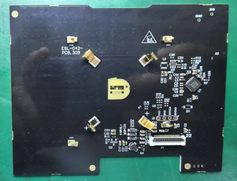 Etichette elettroniche per scaffali EPD da 1,13/1,54 pollici PCB 2,4 GHz per supermercati e negozi e tavoletta di inchiostro
