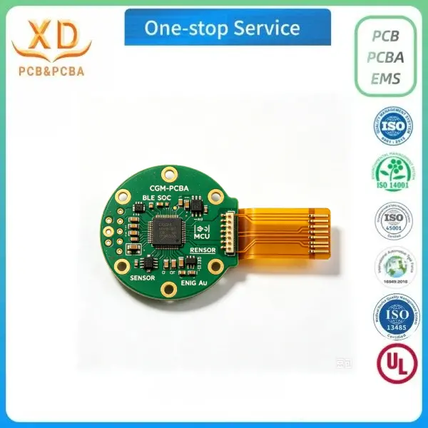 Assemblaggio PCBA CGM - Produttore di PCBA medicali per monitor continuo del glucosio